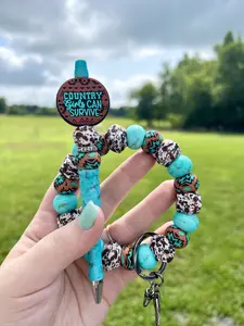 Country Girl Keychain Set