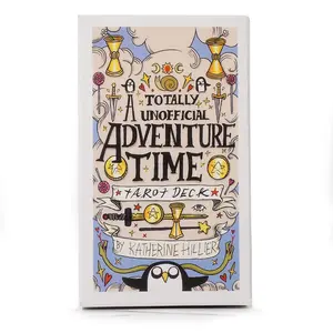 Adventure Time Tarot Card Game, 78 Cards Set, Party Paper Card Game Gift, Non-Official Adventure Time Tarot Deck, Fun Board Game for Adults & Kids, Totally Unofficial Adventure Time Tarot Deck, Katherine Hillier, Fun Games, Themed Card Game