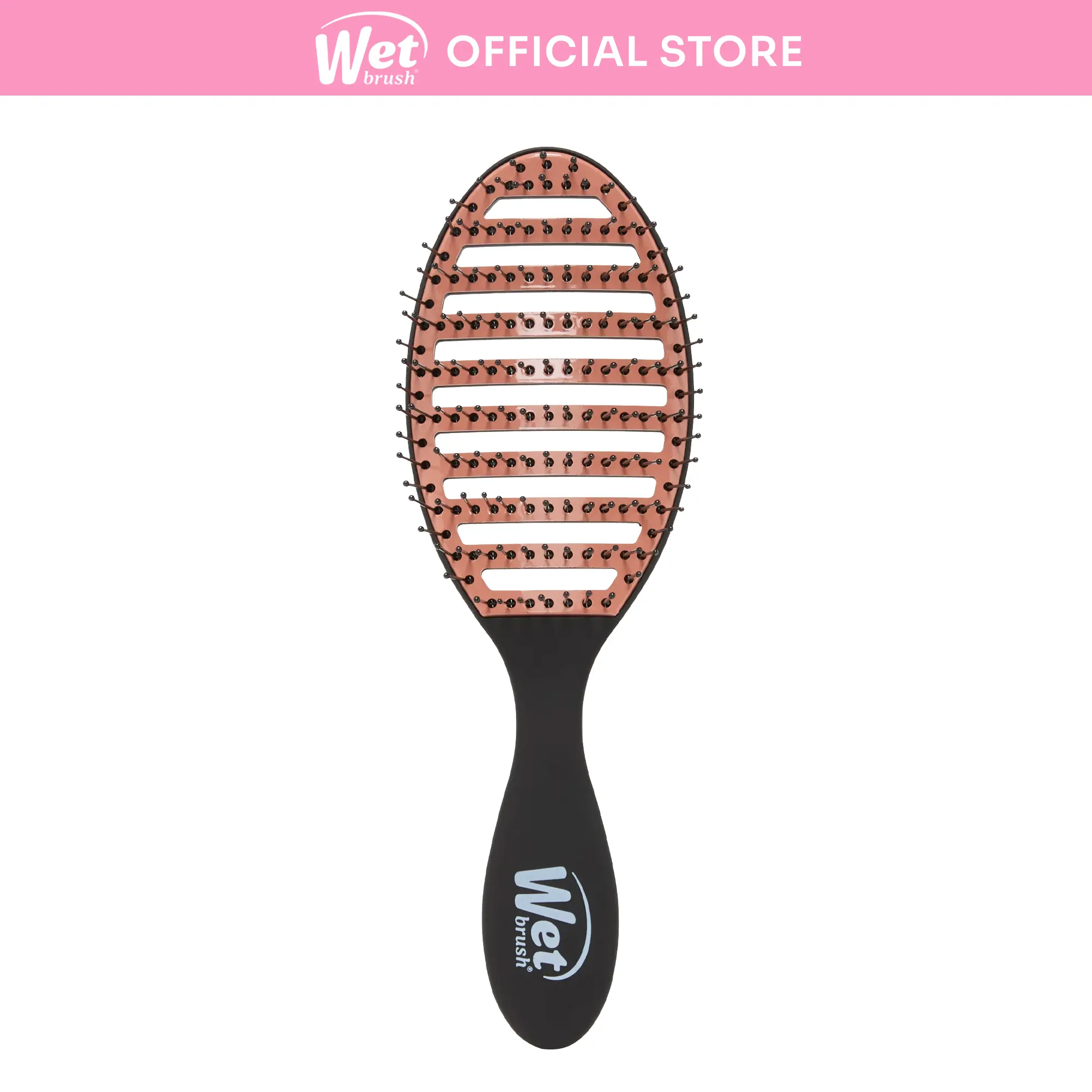 Wet Brush Ceramic Speed Dry Hair Brush - Black