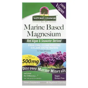 Nature's Answer Marine Based Magnesium, 90 Vegetarian Capsules