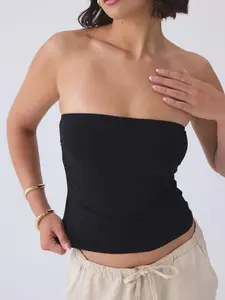 Ruched Tube Top