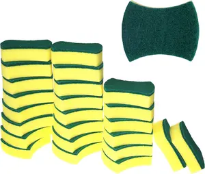 Kitchen Cleaning Sponge,Eco Non-scratch for Dish,Scrub Sponge(Pack of 24)