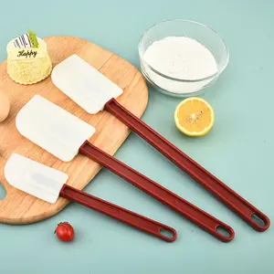 Commercial Silicone Baking Spatula Set, Heat Resistant Butter Scraper, Cream Spread Tool, Salad Stirring Utensil, Kitchen Baking Tools