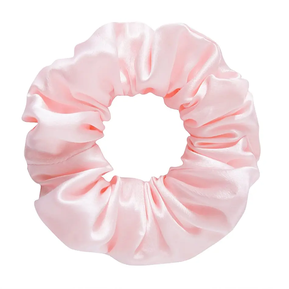 Free Gifts Silk Hair Scrunchies for Women, 100% Mulberry Silk Hair Ties, No Damage for Hair 1-Pack