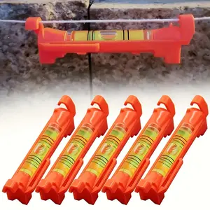 10pcs Pocket hanging line level, horizontal bubble level, mini level measuring tool for construction, string level, horizontal measuring tool