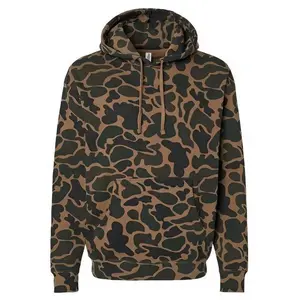 Vintage Duck Camo Hoodie Pullover For Men And Women, Duck Camo Shirt, Camo Hoodie, Camo Shirt, Gift For Men, Gift for Nature Enthusiasts