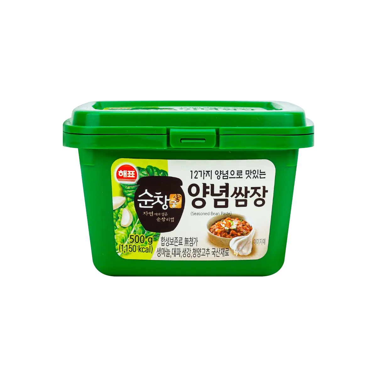 HAEPYO Korean Ssamjang Paste - Authentic Fermented Soybean Paste for Wraps & Dipping, 500g
