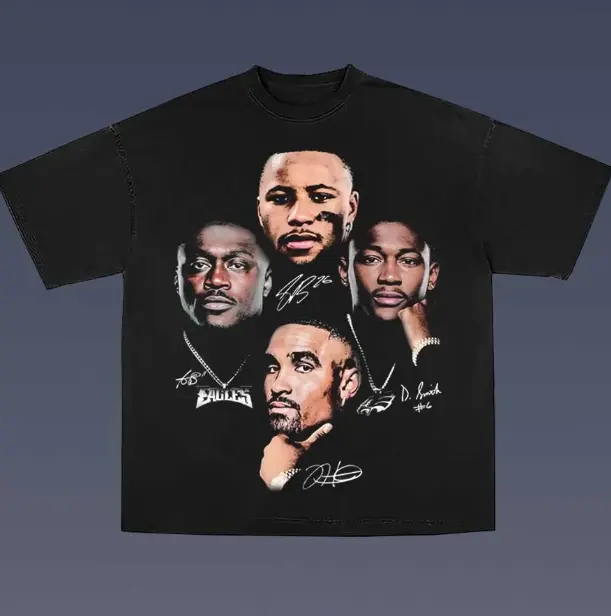 Jalen Saquon Aj Devonta Vintage Tee, Eagle T-Shirt, Unisex Basketball Shirt, Hip Hop Graphic Tees, Gifts Shirt, Menswear Womenswear Streetwear