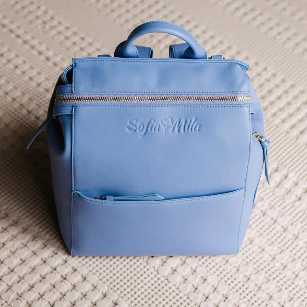 Luxe Diaper Bag/Backpack with Changing Pad and Stroller Straps