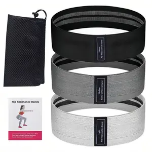 3 Pack Resistance Band Set, Pull Up Assist Bands Natural Latex Elastic Fitness Bands Resistance Band for Yoga Pilates Strength Training Home Gym Workout, Light / Medium / Heavy Hip Resistance Band