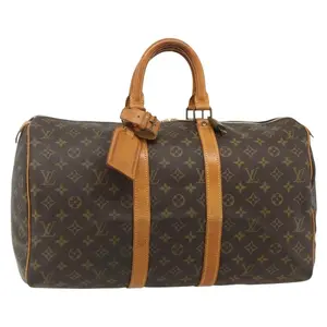 Pre-owned Louis Vuitton FINAL SALE Travel Bags Monogram Keepall 45