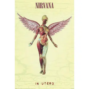 Nirvana (In Utero) Poster - High-Quality Glossy Paper Posters
