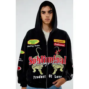 Men's Subliminal Racing Full Zip Hoodie