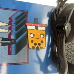 Stomp Pads - Thai Tea Boba - Studded Grip for Snowboards