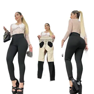 Bbl effect Colombian  Leggings con faja interna 100 colombianos tallas S-M-L-XL - Bottom, Womenswear high waist Lady
