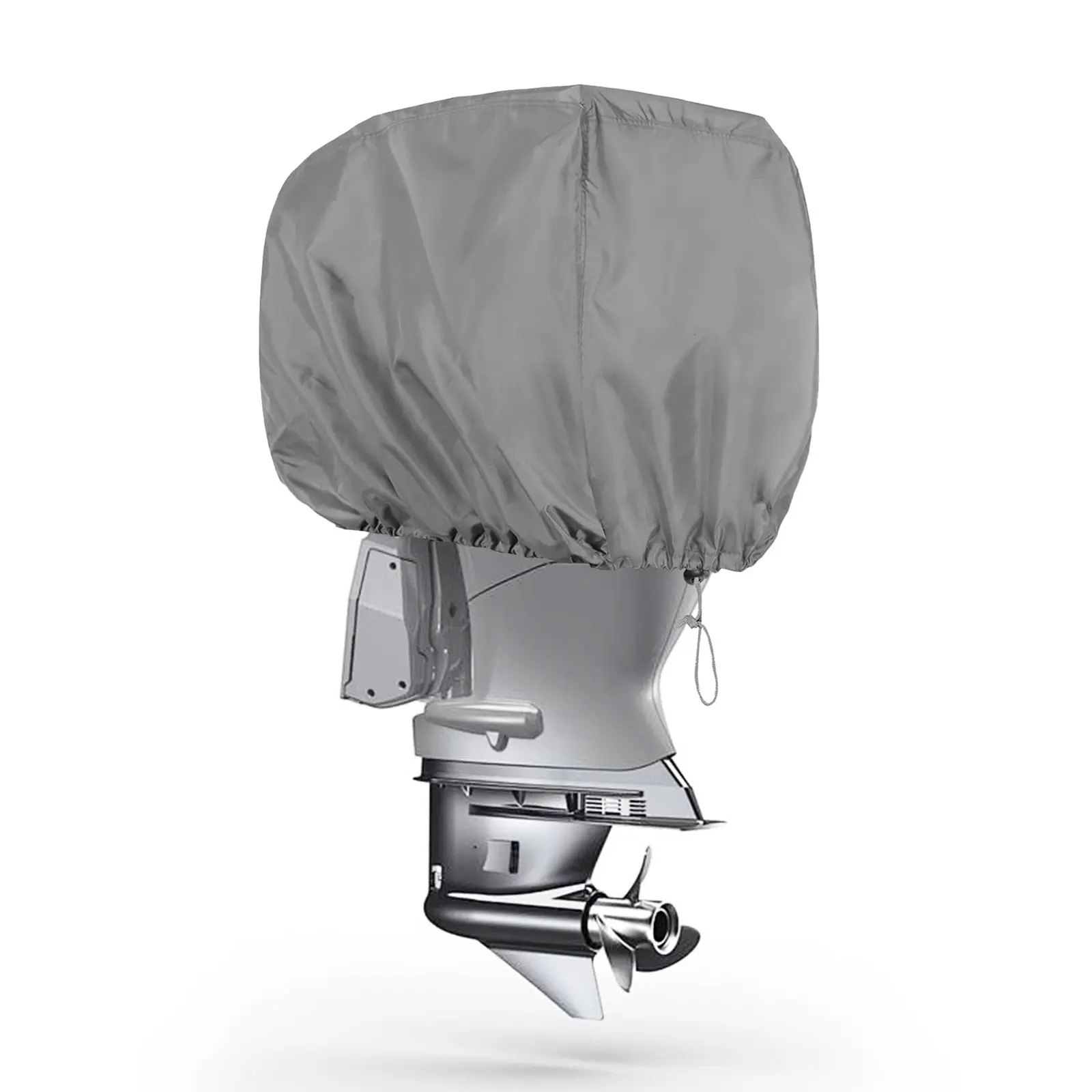 Vinpatio Premium 600D Waterproof Outboard Motor Cover - Heavy Duty, All-Weather Boat Engine Protector