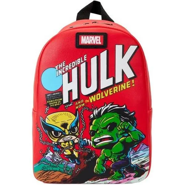 Funko POP! Mini-Backpack - Marvel Wolverine 50th Anniversary Comic Cover Collectible, Unisex Vegan/PU Leather Backpack with Adjustable Straps (Includes Vinyl Figurine/Statue)