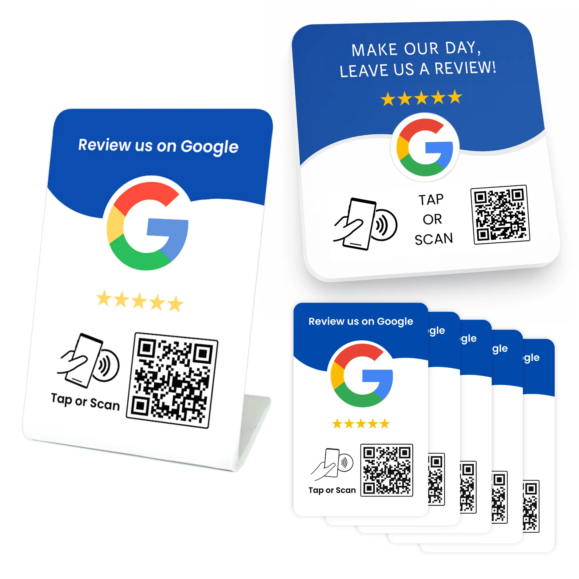 Google Review Tap Business Bundle, Ideal for Restaurants & Small Businesses, Easy Setup to Boost Local SEO