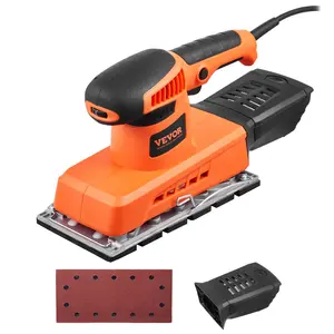 VEVOR 1/2 Sheet Sander 320W Max 12000 RPM Sheet Finishing Sander for Woodworking
