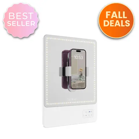 RIKI LOVES RIKI SKINNY DUO Warm & Cool Color Temperature Lighted Vanity Mirror