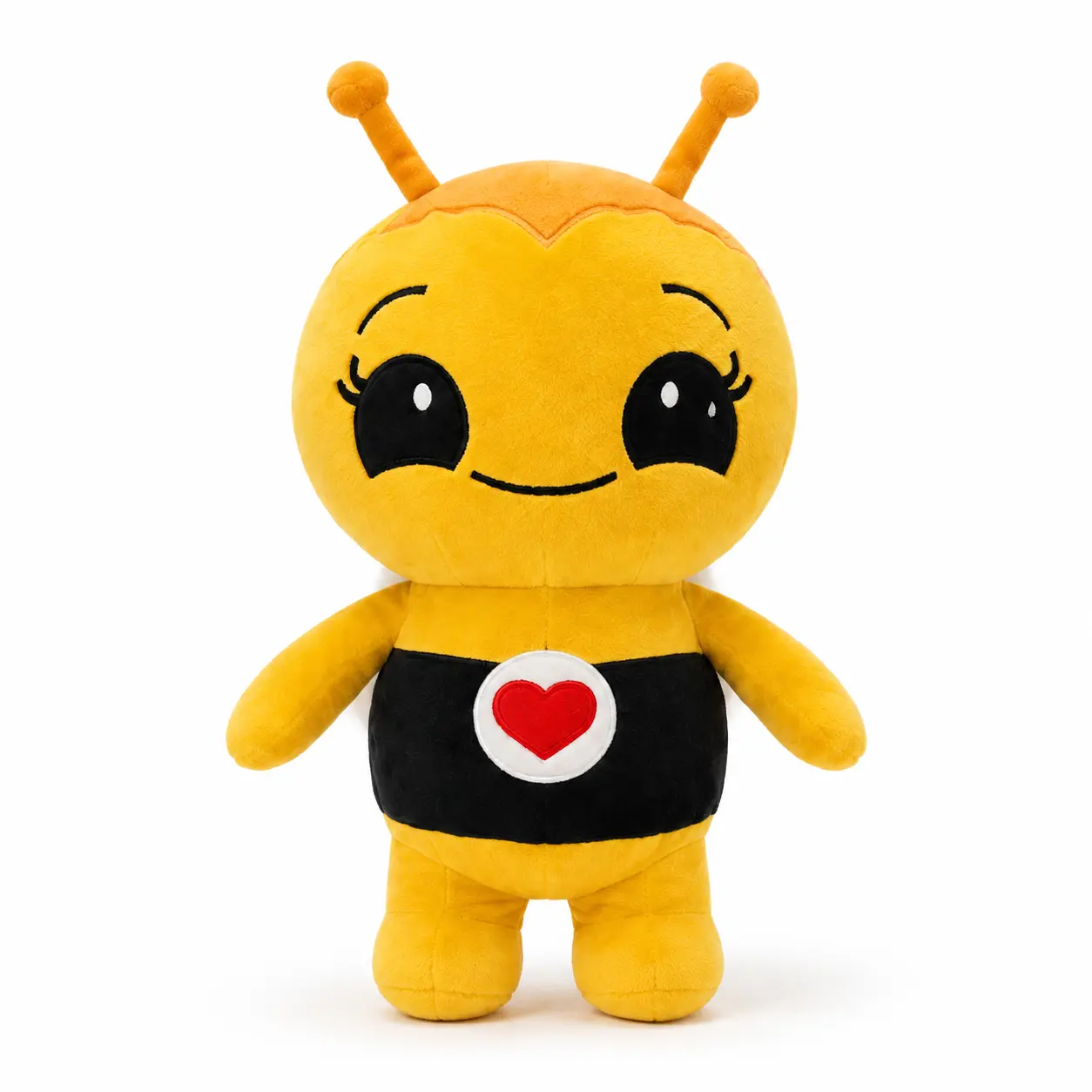 40cm Breathing Plush Toy, 15.7in Light Up Musical Stuffed Animal with Glowing Belly, Soft Pig Clown or Bee Plush Doll, Cozy Bedtime Companion for Kids, Bedroom Decor, Sofa Cuddle Buddy, Birthday Gift, Christmas Gift, Holiday Surprise, 3 Styles