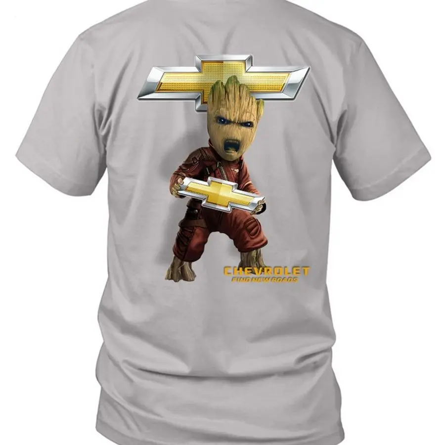 Cotton T-Shirt, Hoodie & Sweatshirt The Groot Chevrolet Shirt Shirt S to 3XL