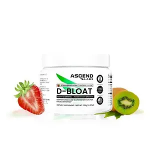 D-BLOAT Daily Debloat Powder - ASCEND LABS - Flavor : Peach Mango, Strawberry Kiwi, Pina Colada