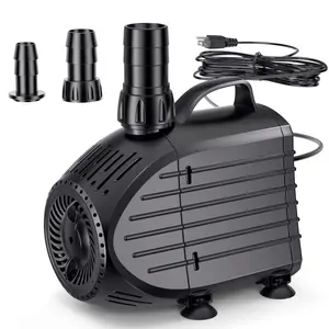 NFESOLAR Submersible Water Pump 1200GPH, Ultra Quiet Submersible Pump with Dry Burning Protection 11ft High Lift for Pond, Fountains, Waterfall, Hydroponics, Aquariums KF208