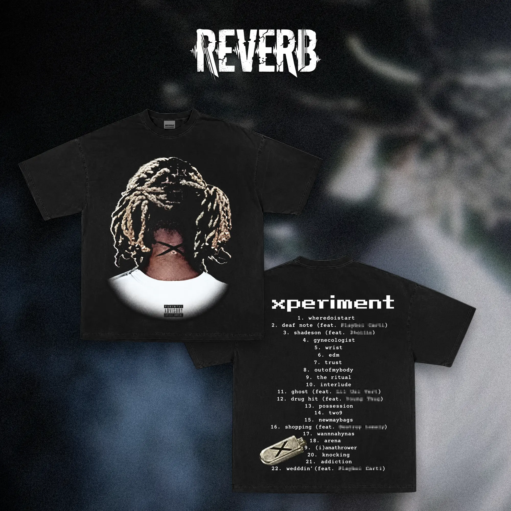 [REVERB] Xperiment Album 2026: Comfort Colors Shirt, Ken Carson Graphic T-Shirt, Rap Tee, Opium Aesthetic Streetwear, Underground Hip Hop Music Tee, Concert Fit, Gift for Rap Fans