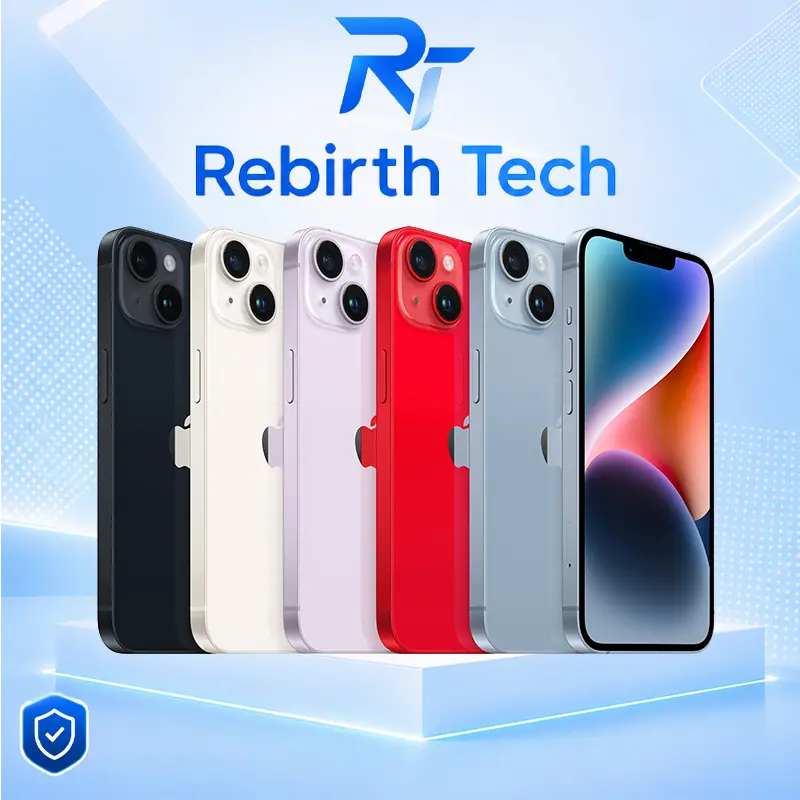 Refurbished iPhone 14 Plus(Unlocked)-Excellent Condition with 1 Year Warranty - Rebirth Tech