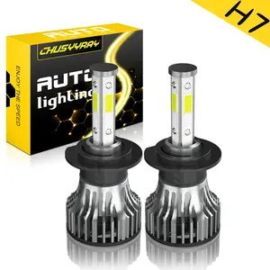 LED For Mazda CX 7 2007 2008 2009 2010 2011 2012 Headlight Kit H7 6000K White Bulbs LOW Beam 2pcs