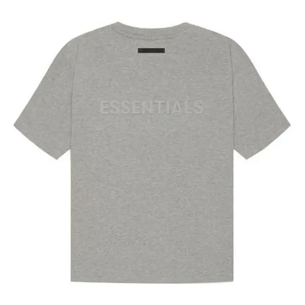 Fear of God Essentials SS21 Short Sleeve T-Shirt 'Dark Heather Oatmeal' FOG-SS21-613 Fear of God Essentials SS21 Short Sleeve T-Shirt 'Dark Heather Oatmeal' FOG-SS21-613