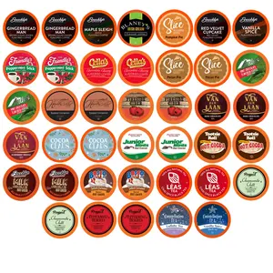 Two Rivers Coffee Assorted Holiday Flavored Coffee Pods Variety Pack