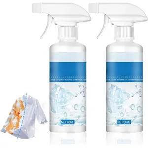 Non Ionic Clothing Emulsifier Stain Remover, Stain Remover For Clothes Laundry, Dry Stain Removal Spray, Enzyme Laundry For Clothes (2pcs)