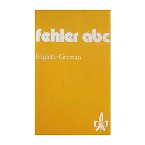 USED-Fehler ABC English-German by W. Barry (Unknown)
