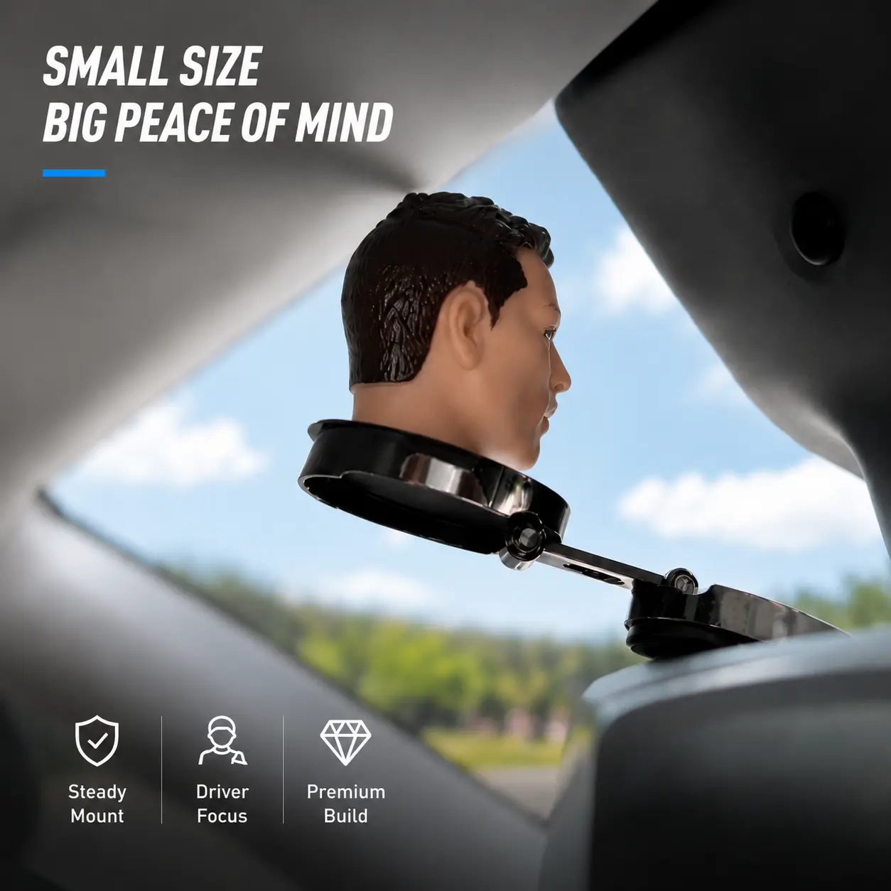 Dashboard Hanging Ornament – Driver Head Sculpture