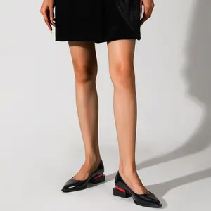 Women's Fashion Forward Elegant Dressy Pumps with Low Chunky Heel and Sleek Pointed Toe Design for All-Day Comfort and Style - Footwear, Girl