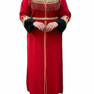 Moroccan kaftan handmade princess gown
