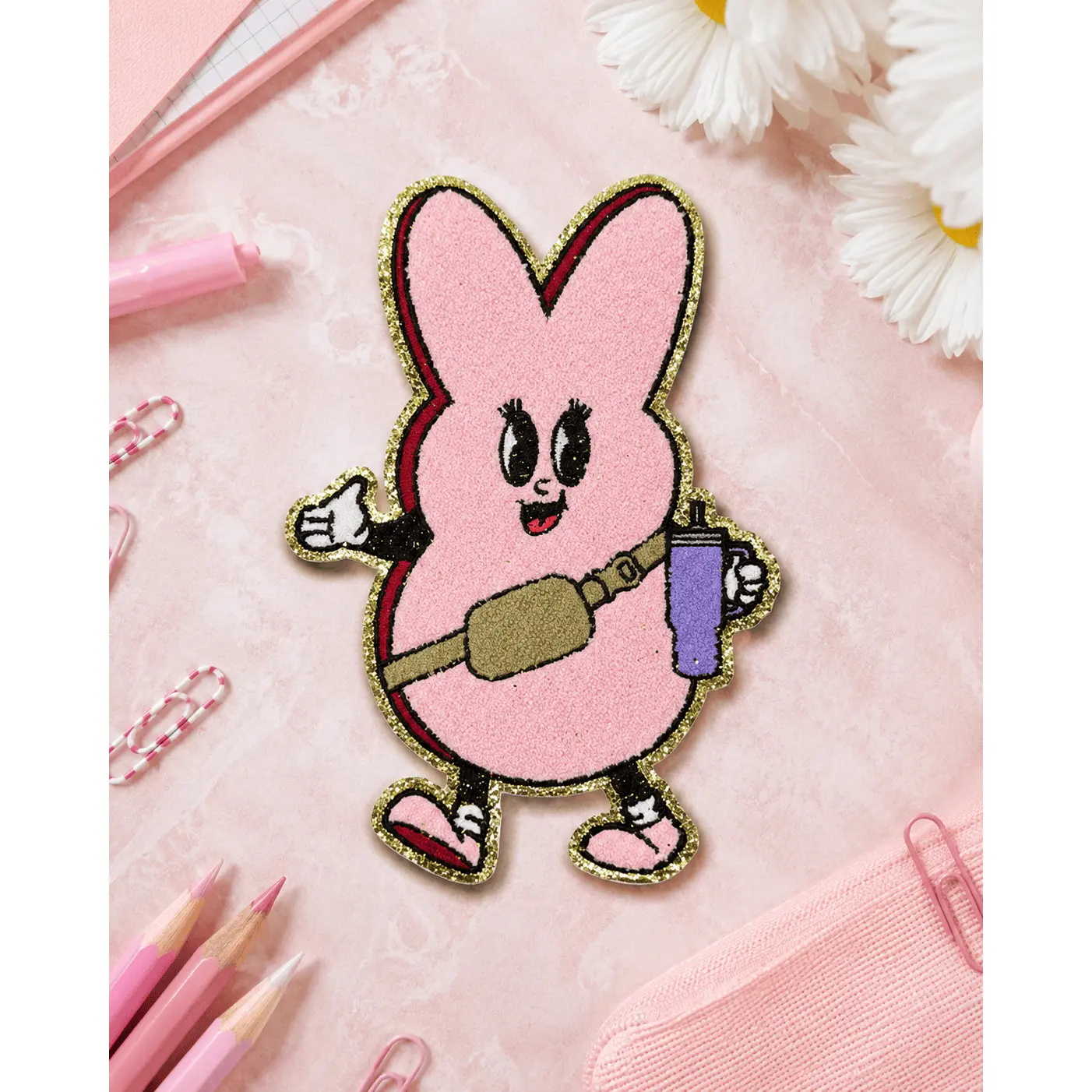 CP1091 -  Trendy Easter Peep Chenille Patch