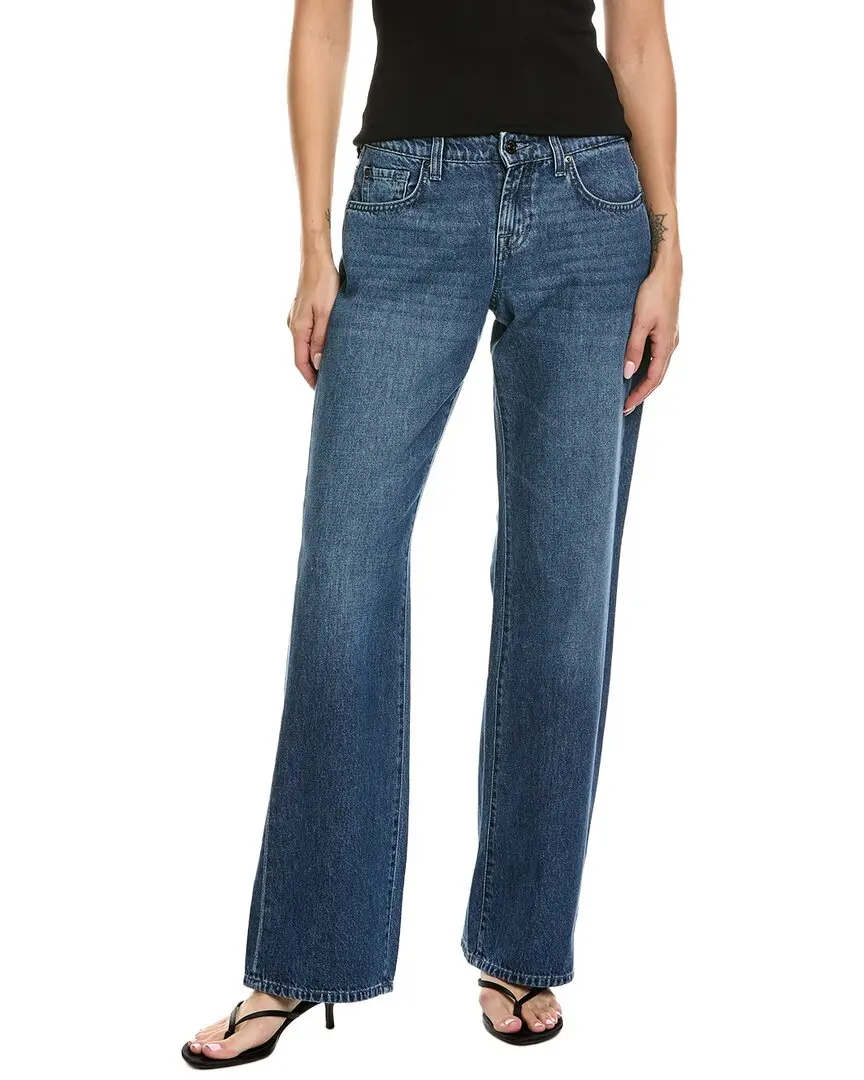 7 For All Mankind Low Straight Savannah Jean