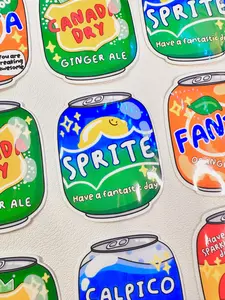 Sprite Drink Sticker | Asian Drink Stickers, Cute Stickers, Fun Stickers, Food Stickers, Glossy Stickers| Weatherproof Glossy Sticker