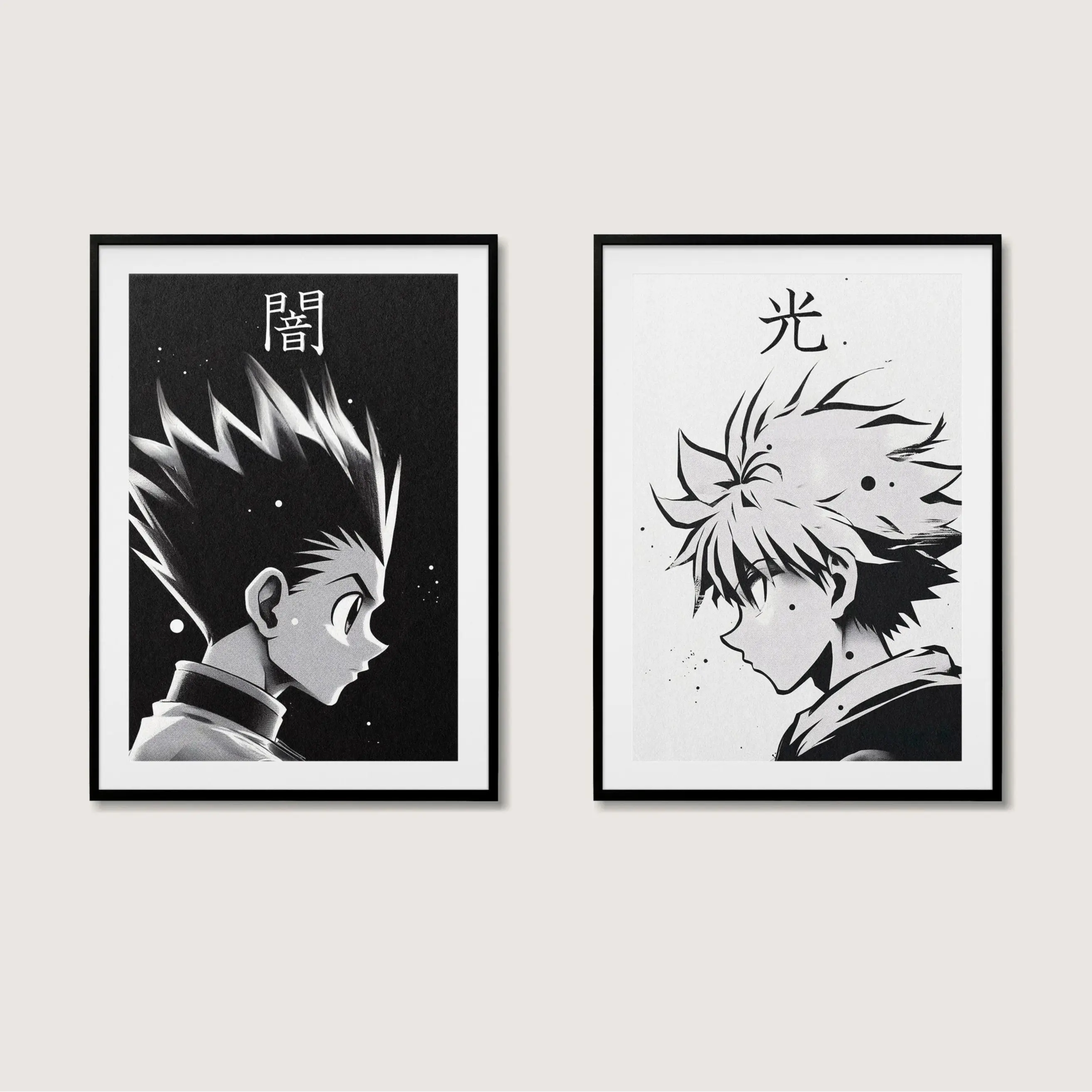 Hunter x Hunter Posters, Killua Poster, Gon Poster, Hot Anime Room Decor Wall Decoration(Poster only frameless) Ornaments Artistic