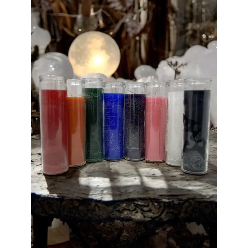 Tall Glass Candles