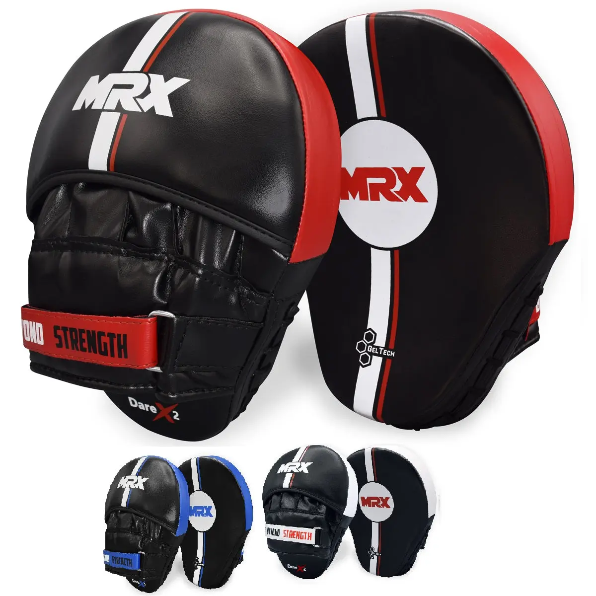 MRX Boxing Pads - Professional Boxing Equipment for MMA Focus Training, Suitable for Kickboxing, Muay Thai, Punching Pad Pads