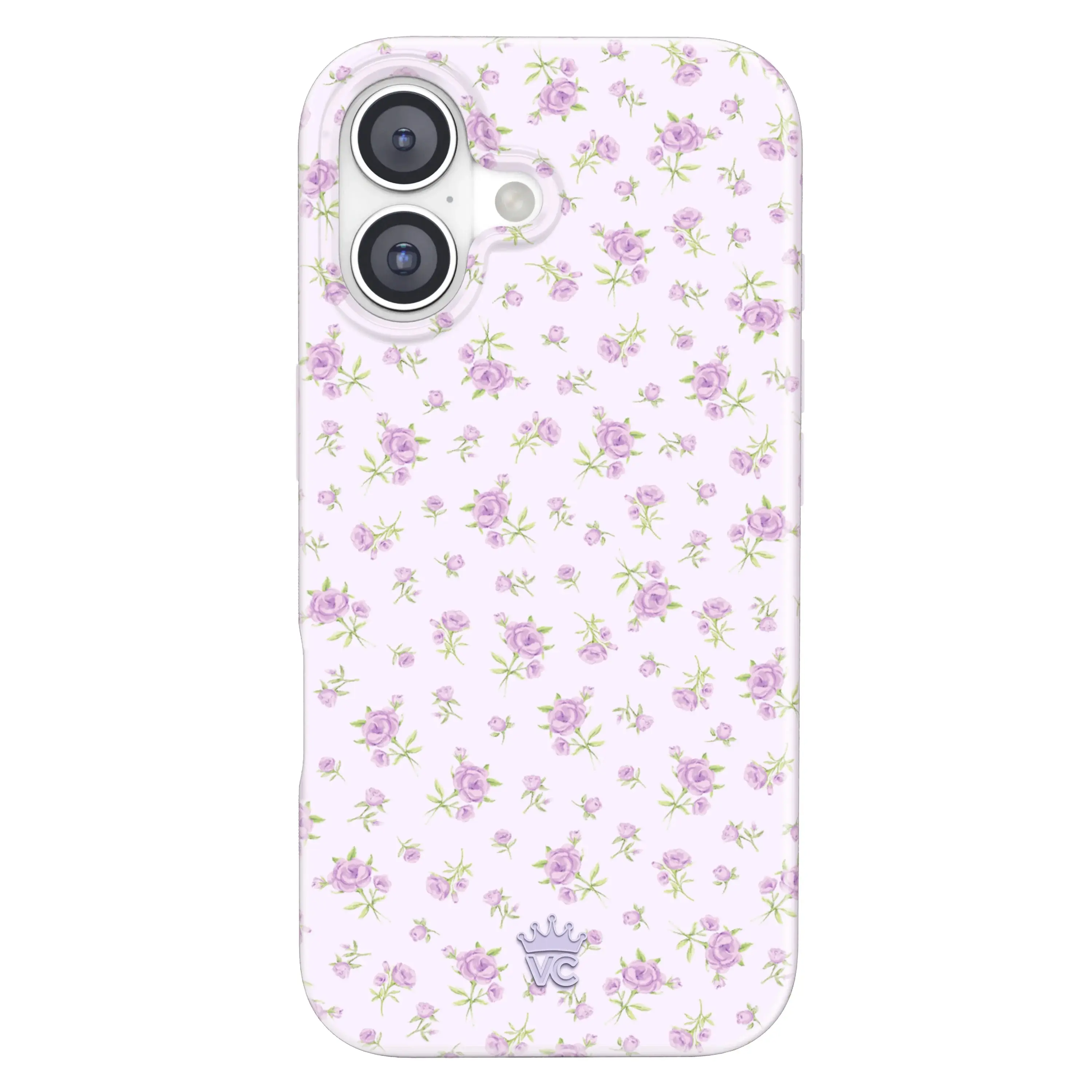 Velvet Caviar Dainty Lilac Floral Magsafe-Fit Case for iPhone - Magnetic Sync, Smartphone Protection, Phone Aesthetic Accessory
