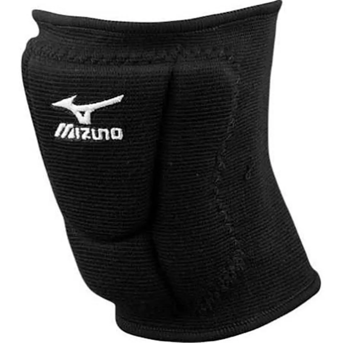 Mizuno LR6 Volleyball Knee Pads - Black, Medium, Low-Rise Design, Dynamotion Fit, VS-1 Padding, High Impact Zone Protection, Easy Movement, 22% Rayon, 28% Elastic, Unisex, 50% Polyester