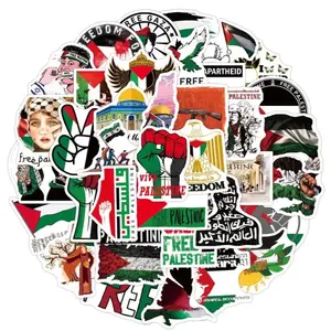 Assorted Palestine stickers | Palestine will be free | Solidarity with Palestinian cause