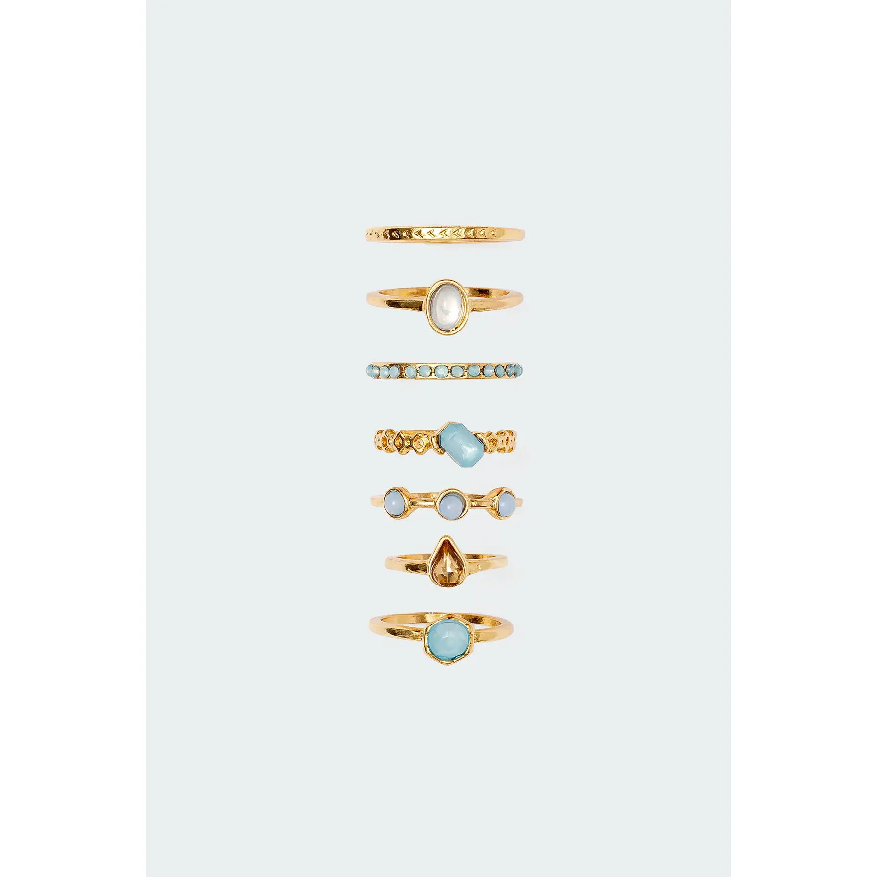 Assorted Gemstone Ring Pack