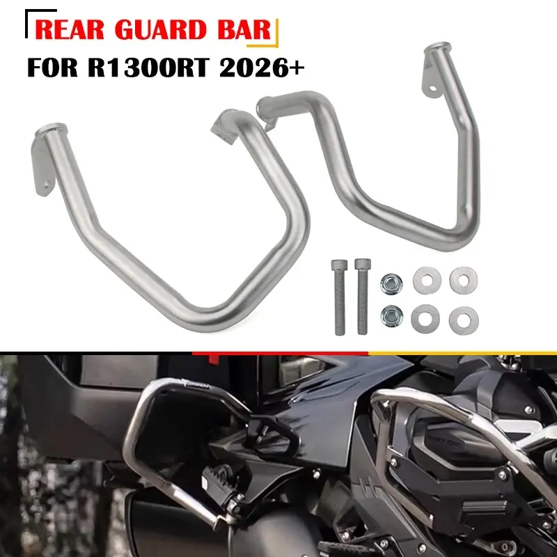 R 1300 RT Motorcycle Accessories Crash Bars Rear bumper Guard bar Stunt Cage Protector For BMW R1300RT R 1300RT R 1300 RT 2026 Bumps