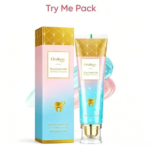 【Triple 】Niacinamide Fresh Breath WhiteningToothpaste -glamvorateeth whiteningSpringtok Mint Gentle Oral Daily Radiant Sensitive hydroxyapatite Toothpaste Whitening Probiotic probiotic crystal too pth paste